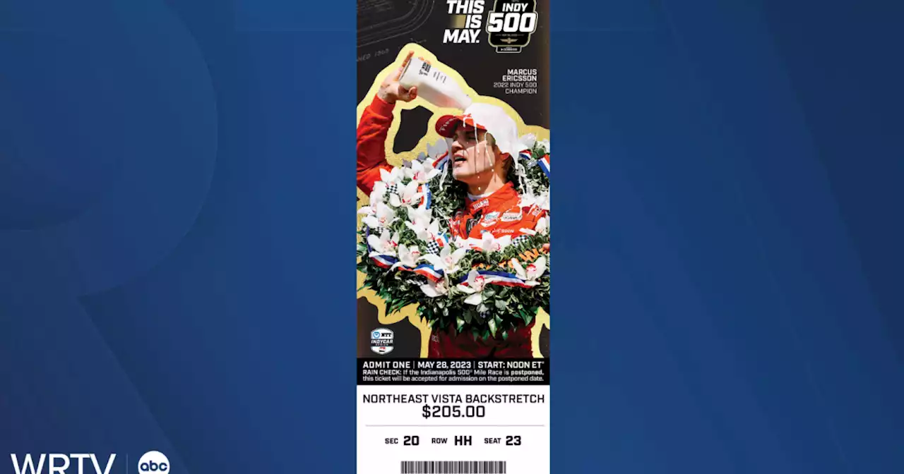 2023 Indianapolis 500 Ticket revealed