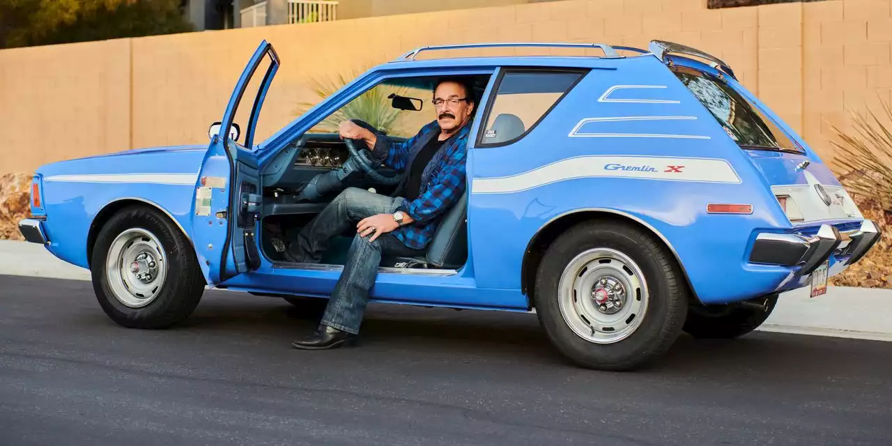 What Makes His AMC Gremlin X a Collectible? A Blue Jeans Interior