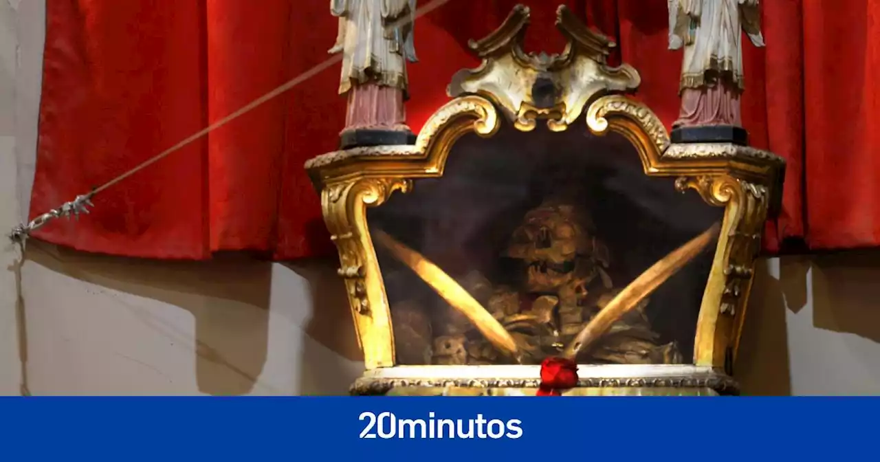 Las dos cabezas de San Valentín de origen real que se veneran en España