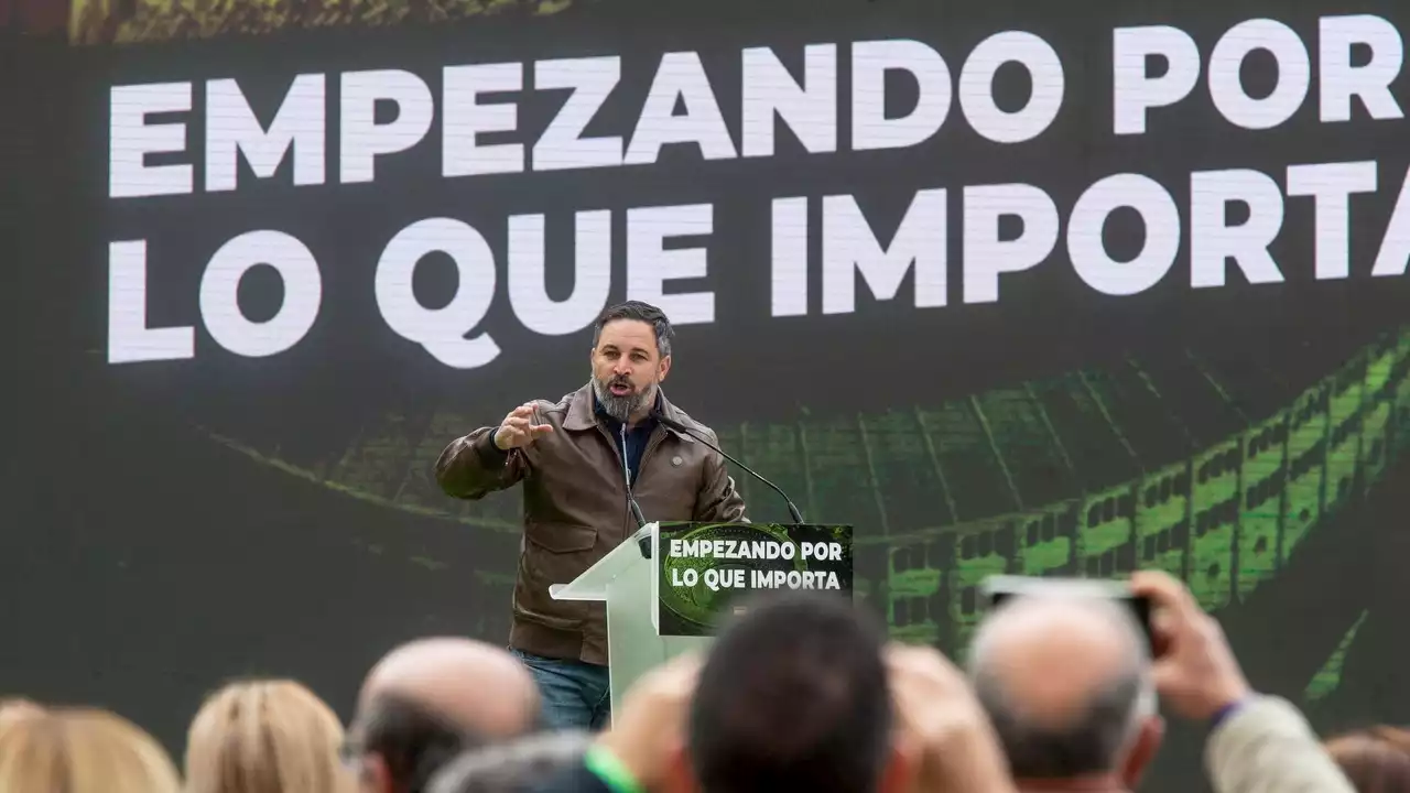 Santiago Abascal, en Murcia: 'El agua tiene que llegar como sea al último rincón'