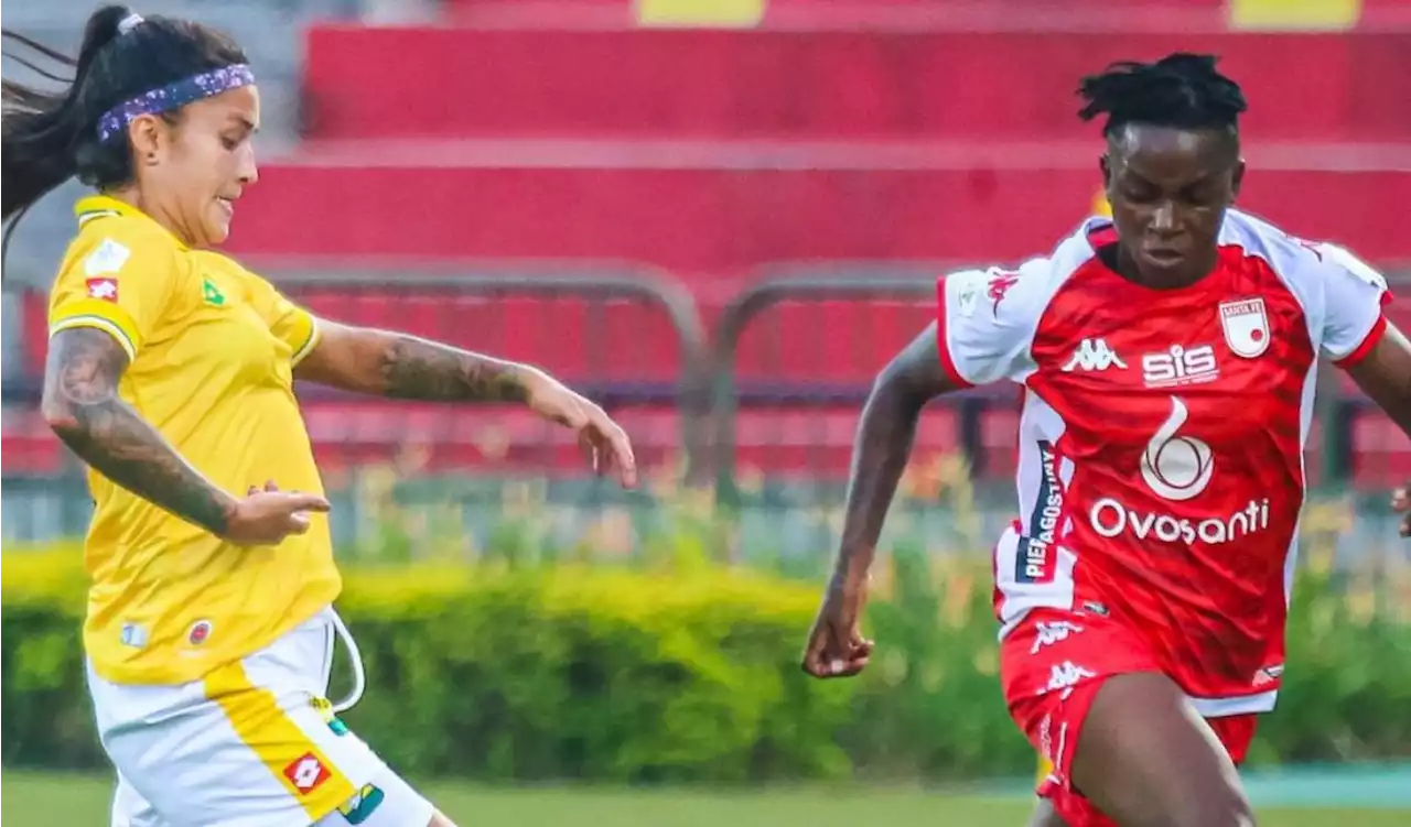 Santa Fe debutó en la Liga Betplay Femenina con victoria a domicilio frente al Bucaramanga