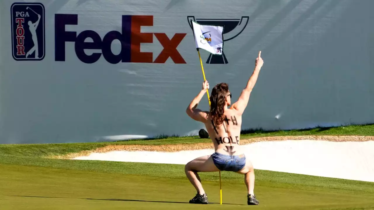 Fan fashion at the 2023 Phoenix Open: Overdressed to barely dressed. (Hello streaker!)