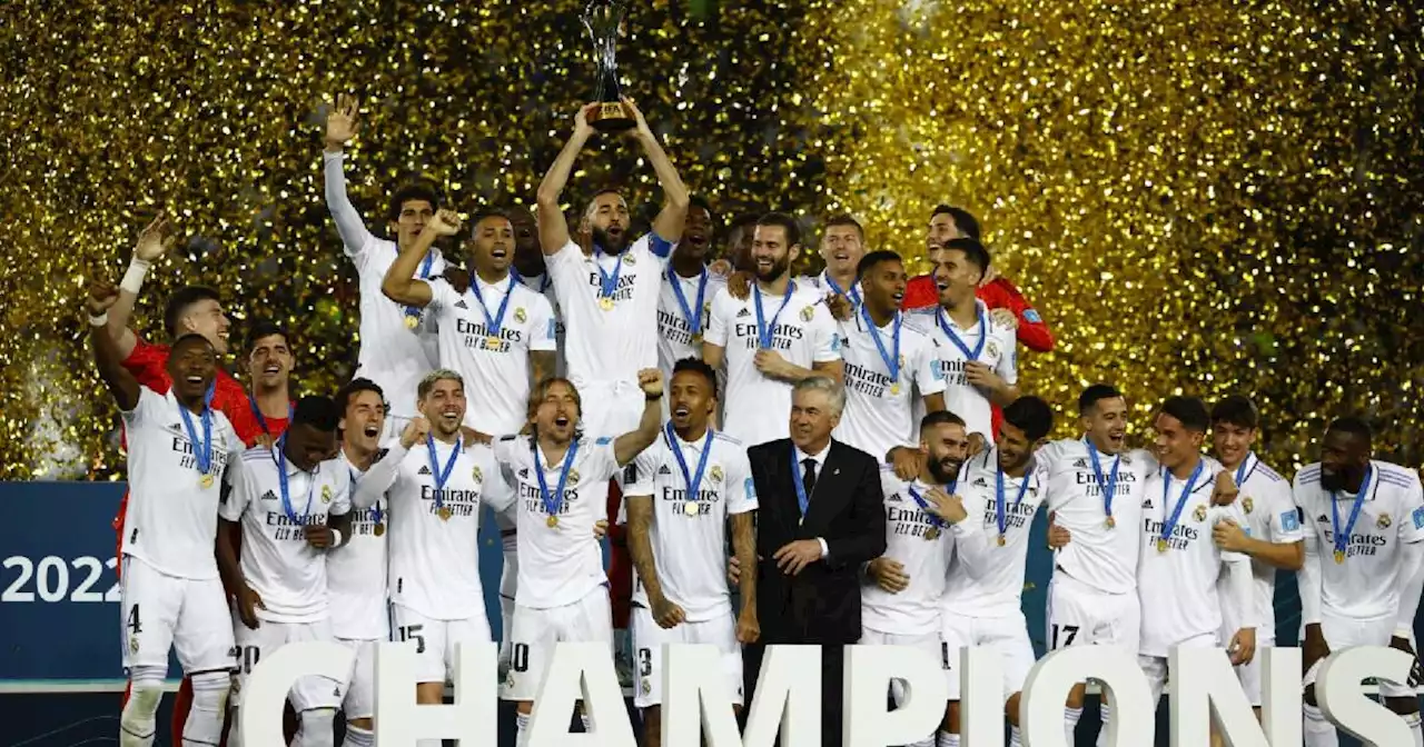 Real Madrid conquista el Mundial de Clubes y consigue su título 100