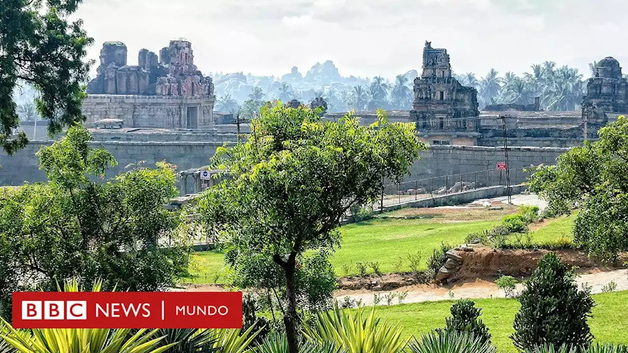 El misterio de las “piedras que cantan” de la ciudad espiritual india Hampi - BBC News Mundo