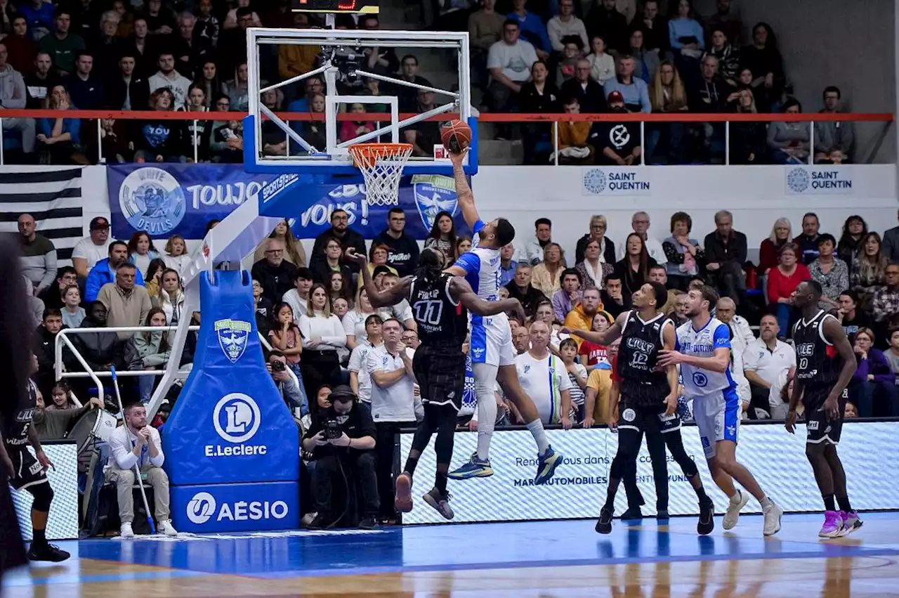 Saint-Quentin remporte le derby, Champagne Basket arrache la victoire à Évreux - BeBasket