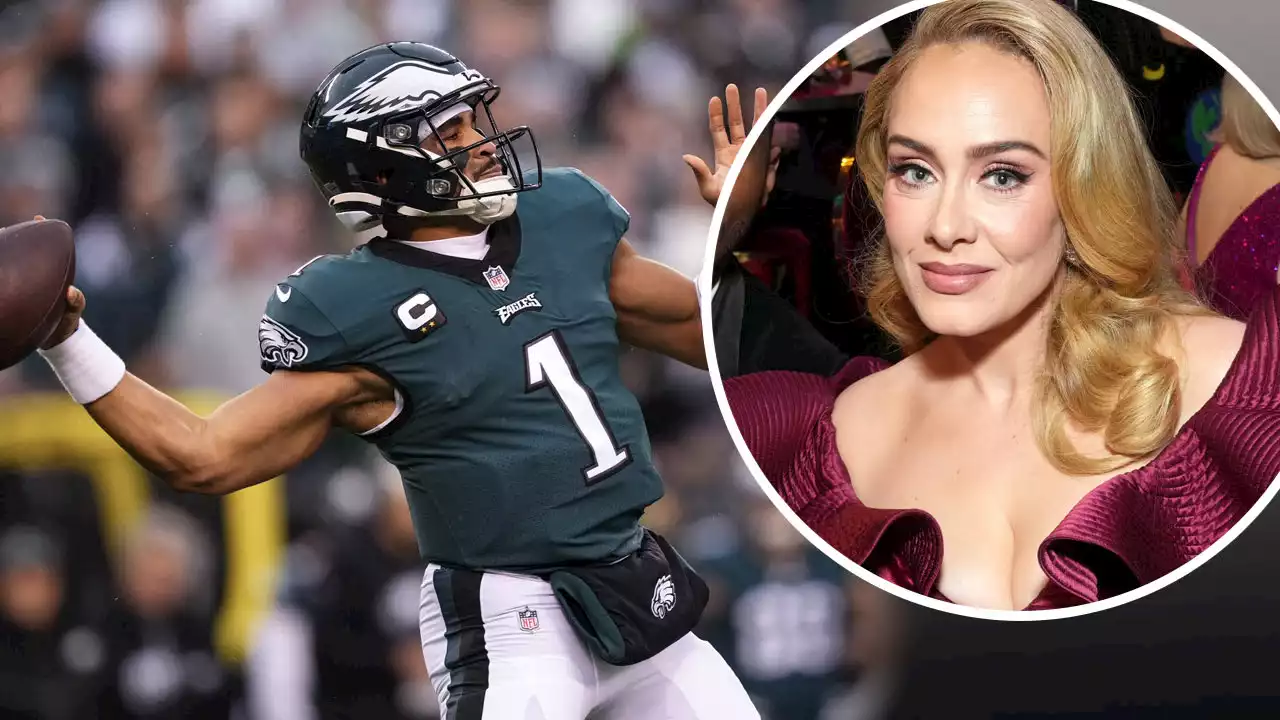 Super Bowl 2023: Was NFL-Star Jalen Hurts mit Adele zu tun hat