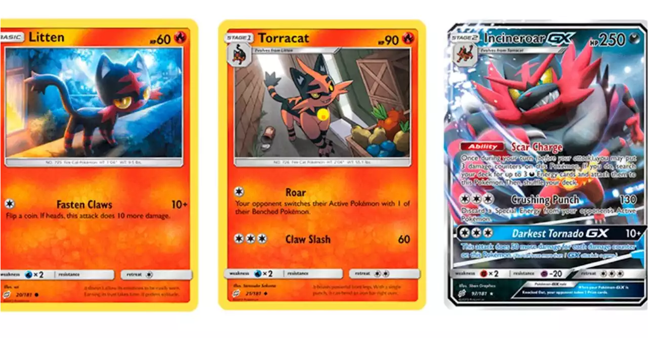 The Cards Of Pokémon TCG: Team Up Part 5: Litten Line