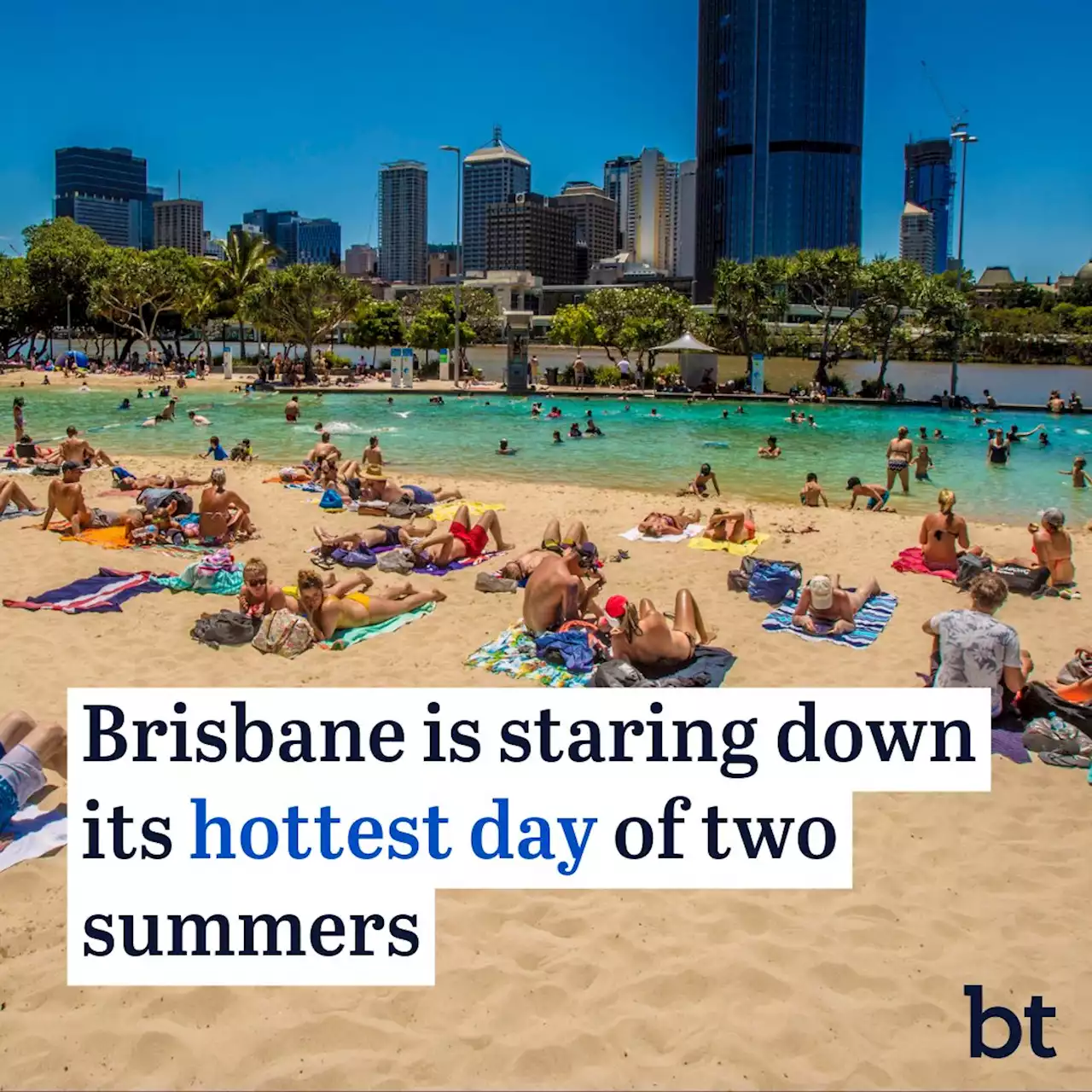 Brisbane staring down hottest day in two summers