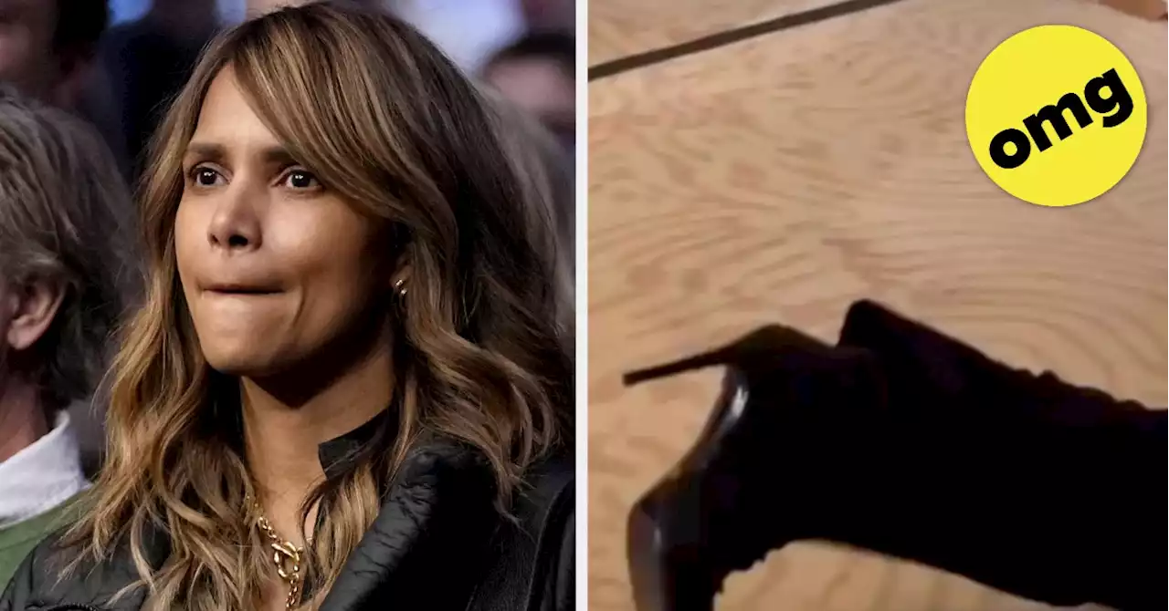 Halle Berry Fell HARD On Stage At A Charity Event, And It Looks So Painful