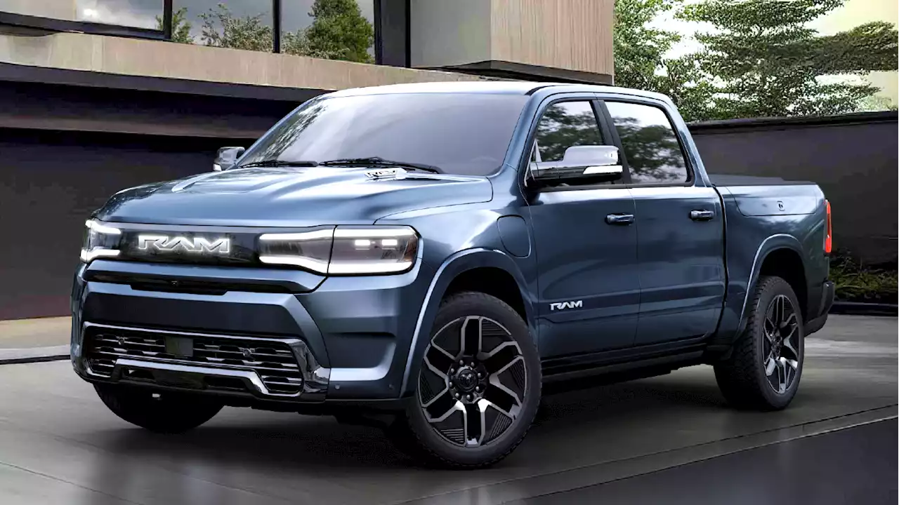 2024 Ram REV Electric Truck Unveiled In Production Form, Lacks Concept's Drama | Carscoops