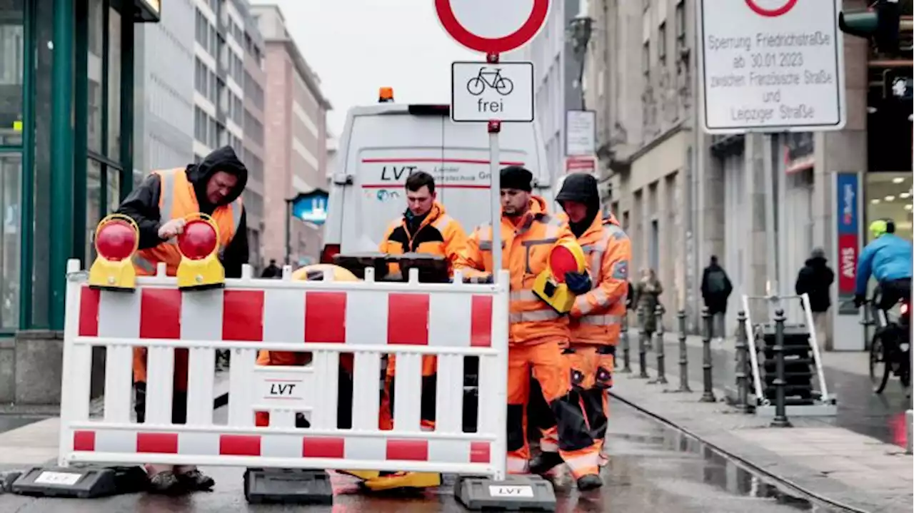 'Die A100 wird morgen bis zur Friedrichstraße verlängert'