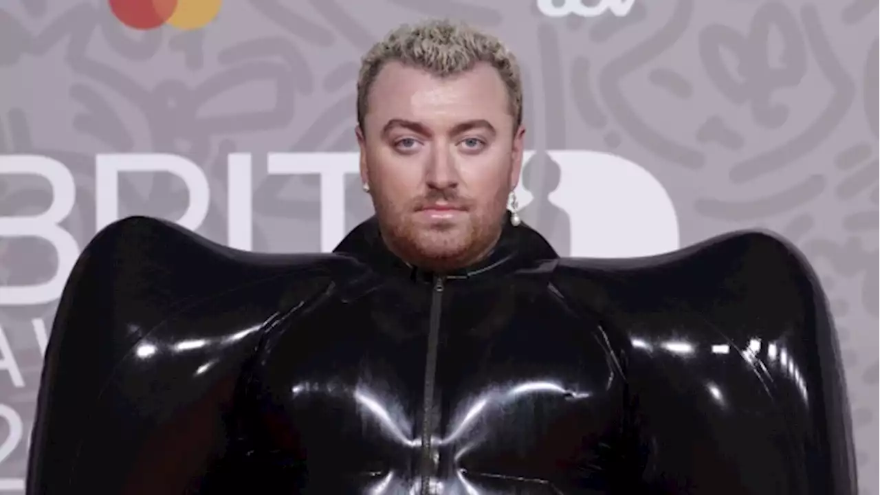 Air apparent: Sam Smith goes viral with Brit Awards outfit