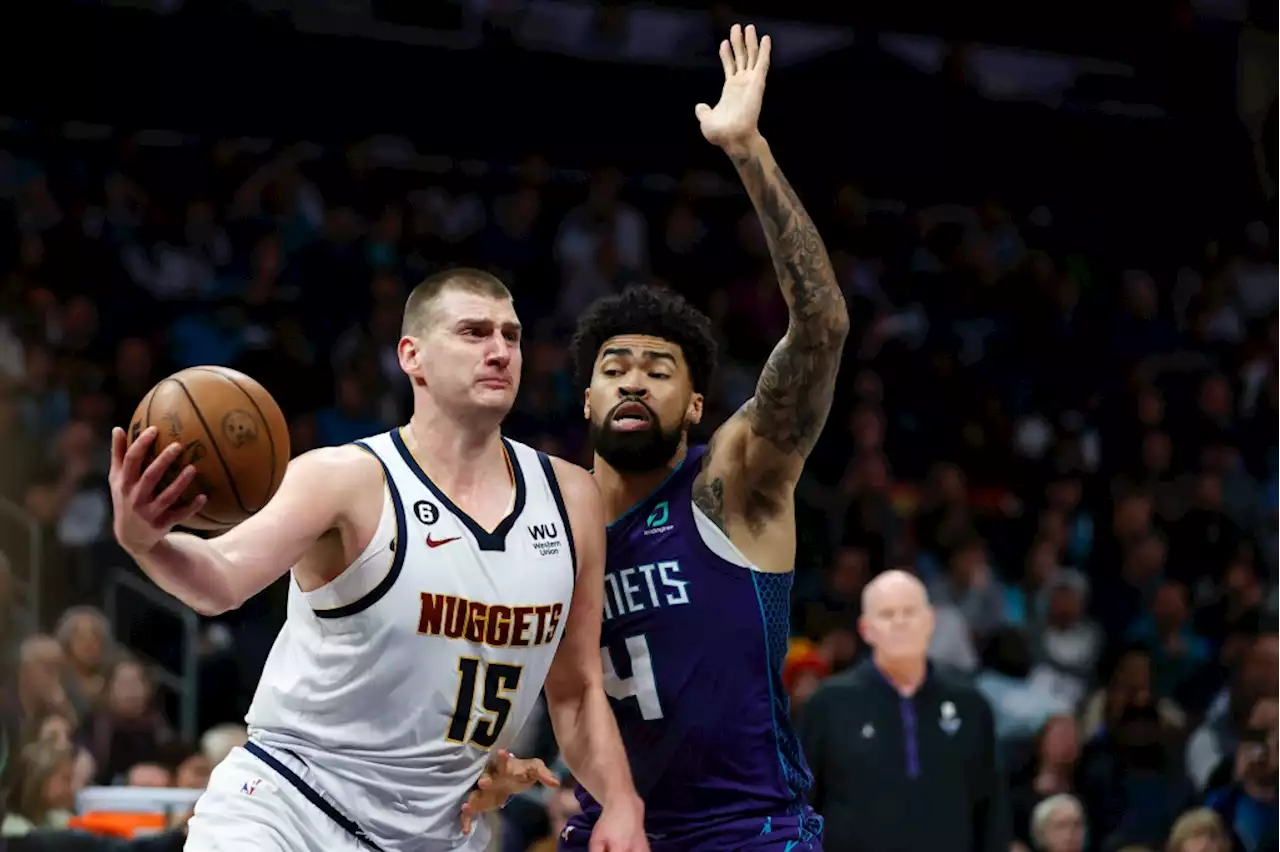 Nikola Jokic’s 20th triple-double of season paces Denver’s win over Hornets