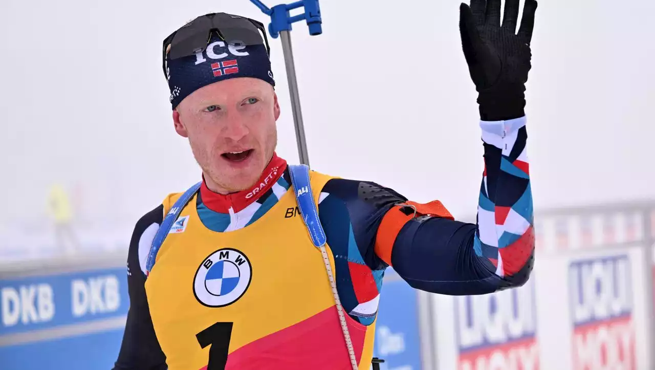 Biathlon-WM in Oberhof: Dritter Start, drittes Gold für Johannes Bö