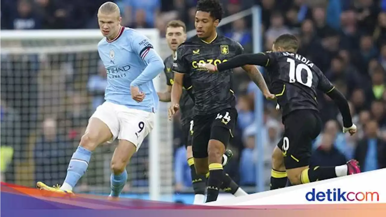 Man City Vs Aston Villa: The Citizens Unggul 3-0 di Babak I