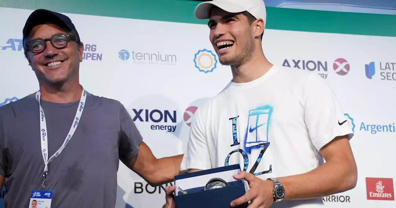 Con la presencia de Alcaraz, se sorteó el cuadro principal del Argentina Open