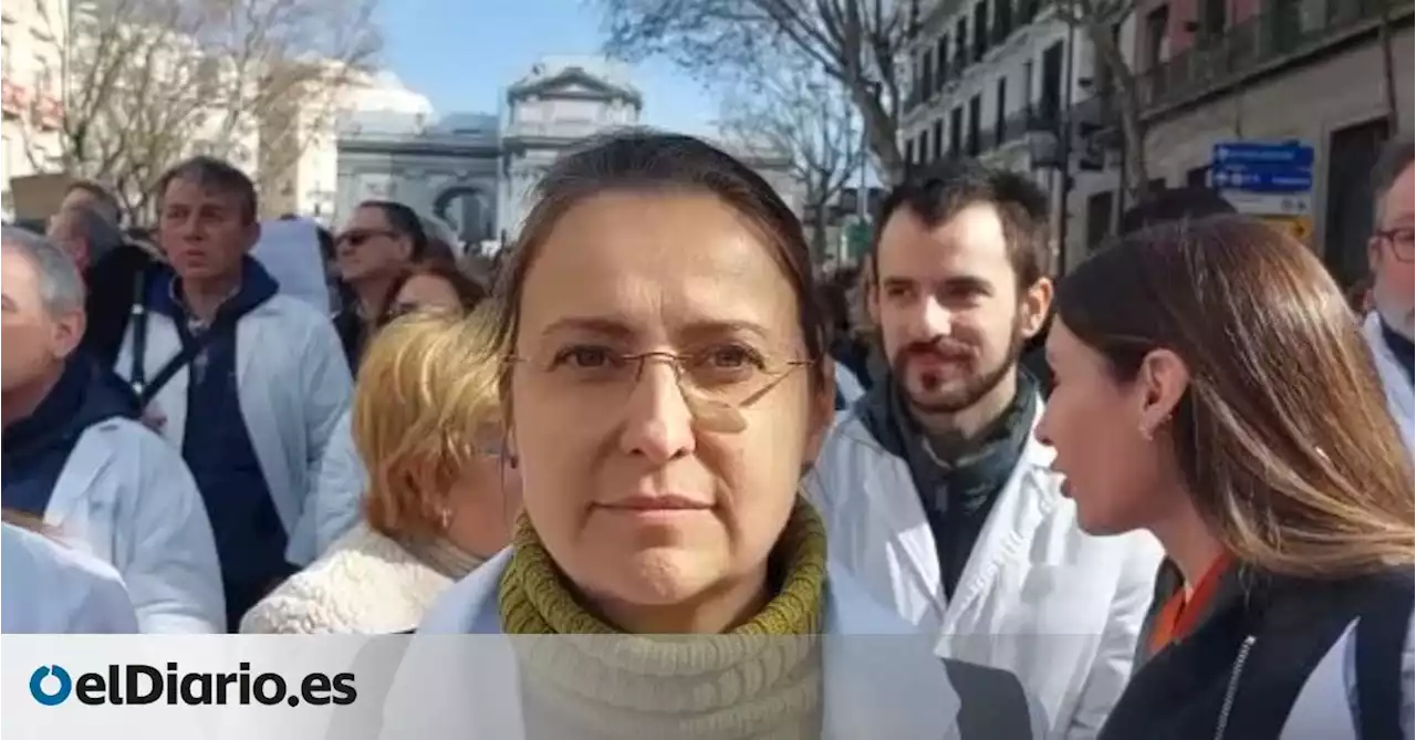 Ángela Hernández, secretaria general de Amyts: 'Esta manifestación supone un revulsivo'