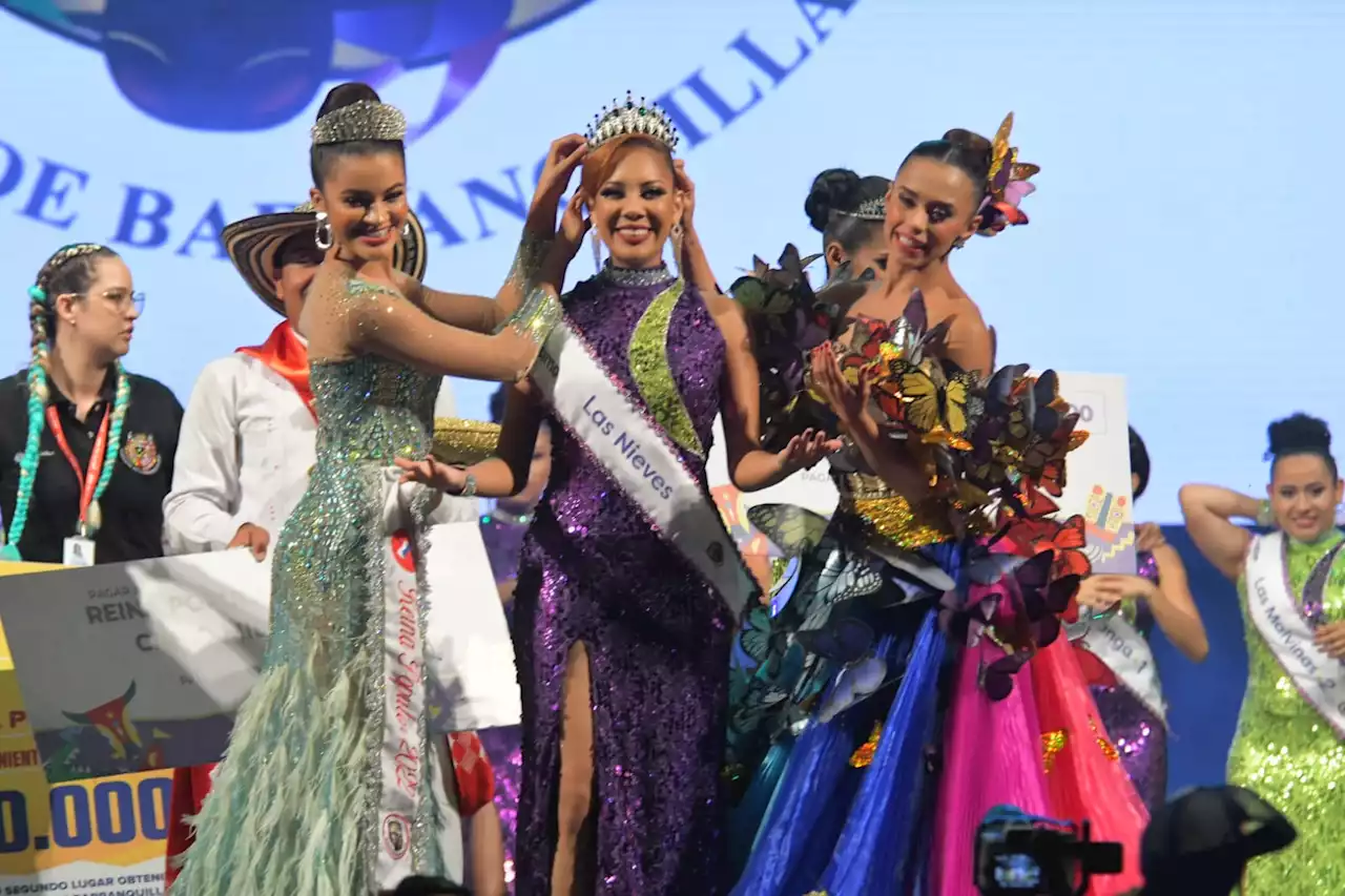 Las Nieves se coronó como nueva Reina Popular de Barranquilla