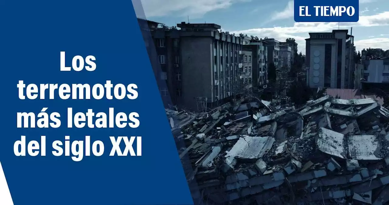 Los 10 terremotos más mortíferos del siglo XXI