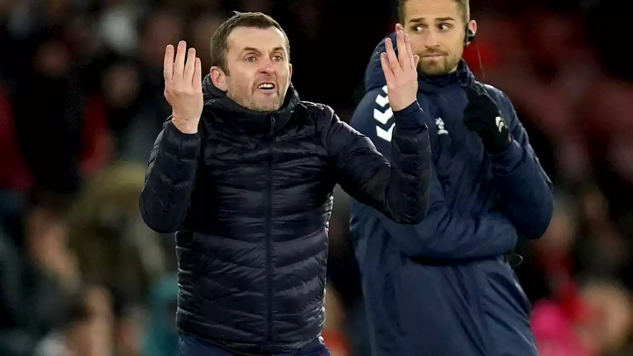 Nathan Jones moves onto list of Premier League's ten shortest ever managerial reigns