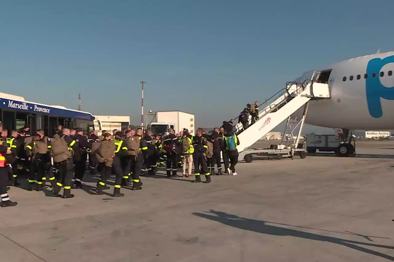 Séisme en Turquie : des sapeurs-pompiers du Gard au secours des sinistrés