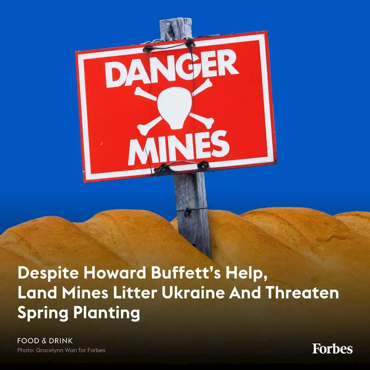 Despite Howard Buffett’s Help, Land Mines Litter Ukraine And Threaten Spring Planting