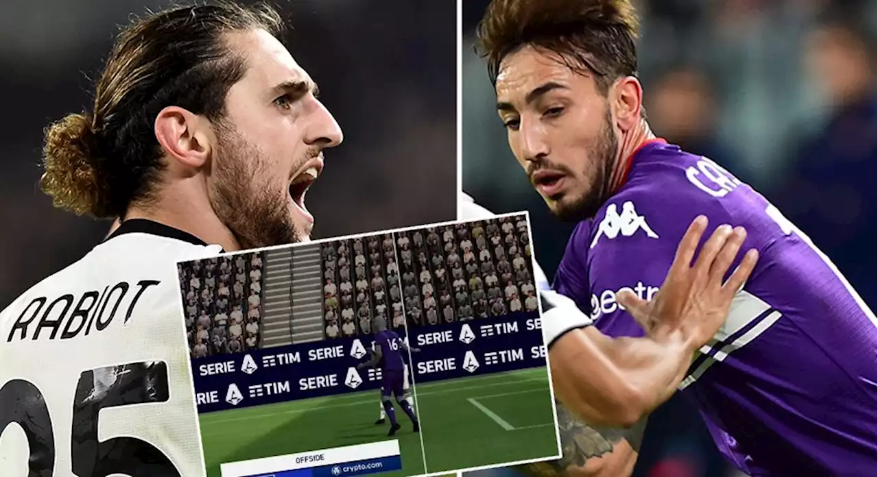 TV: Rabiot sköt hem tre tunga poäng för Juventus - Fiorentina fick sent kvitteringsmål bortdömt