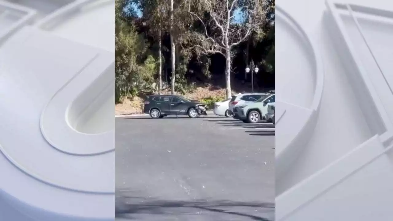 Woman crashes into 10+ cars in OC parking lot, leads deputies on brief chase