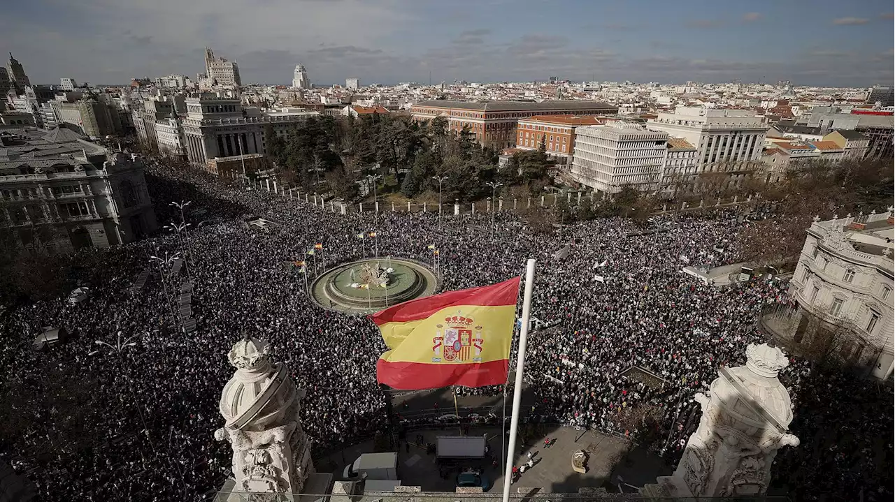 Espagne : manifestation monstre à Madrid pour défendre le système de santé public