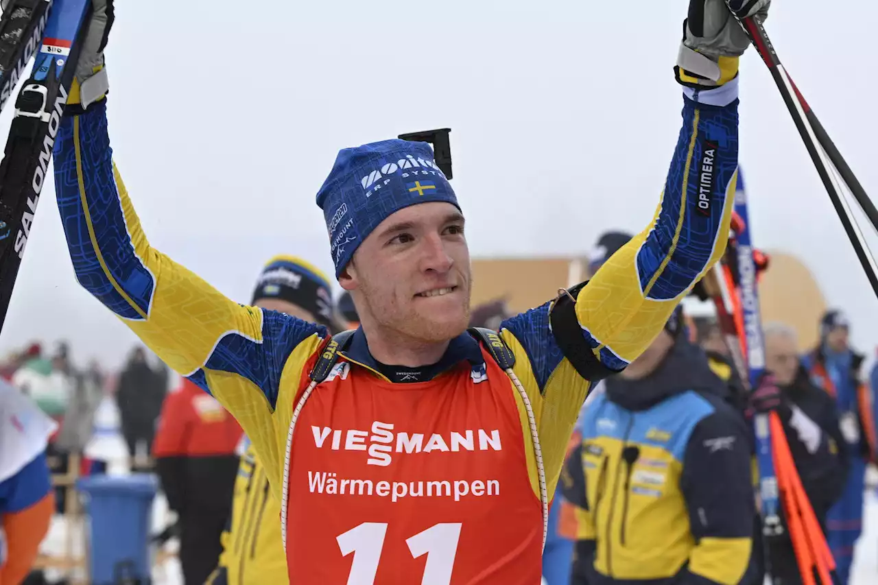 Sebastian Samuelsson vinner VM-brons i jaktstarten