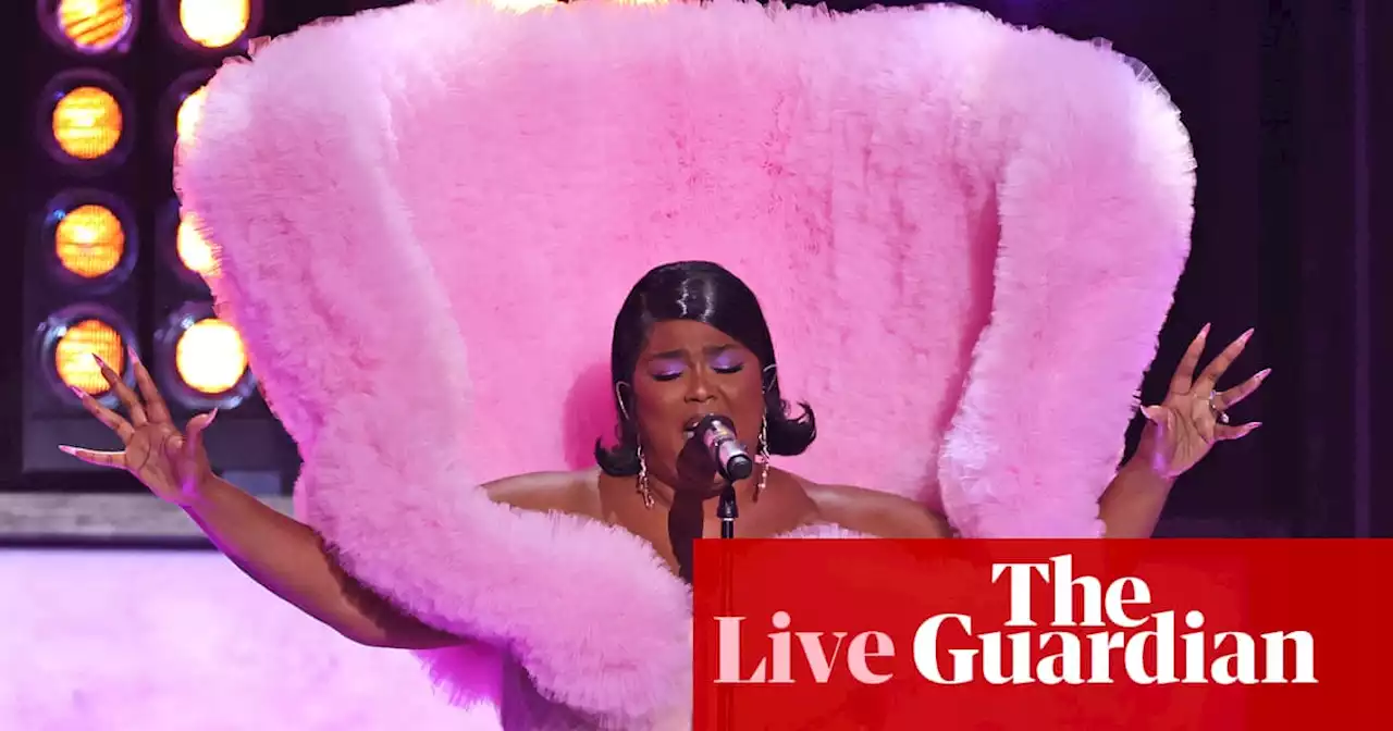 Brit awards 2023: Lizzo in the pink as Harry Styles and Wet Leg take top awards – follow it live