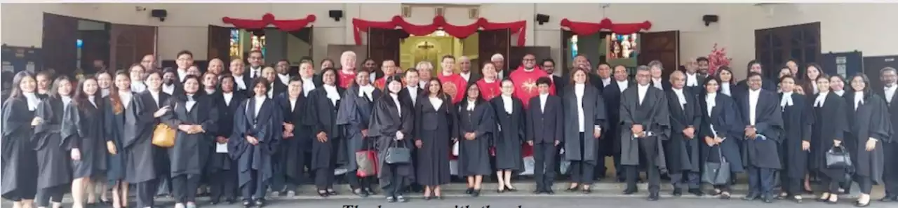 Red Mass at the Church of the Holy Family