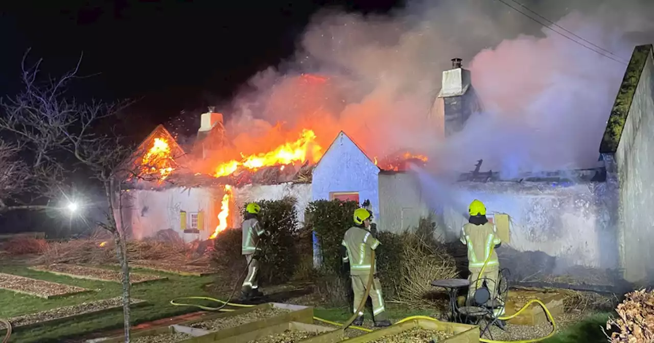 'We lost pretty much everything' - Family escape fire but vow to rebuild cottage