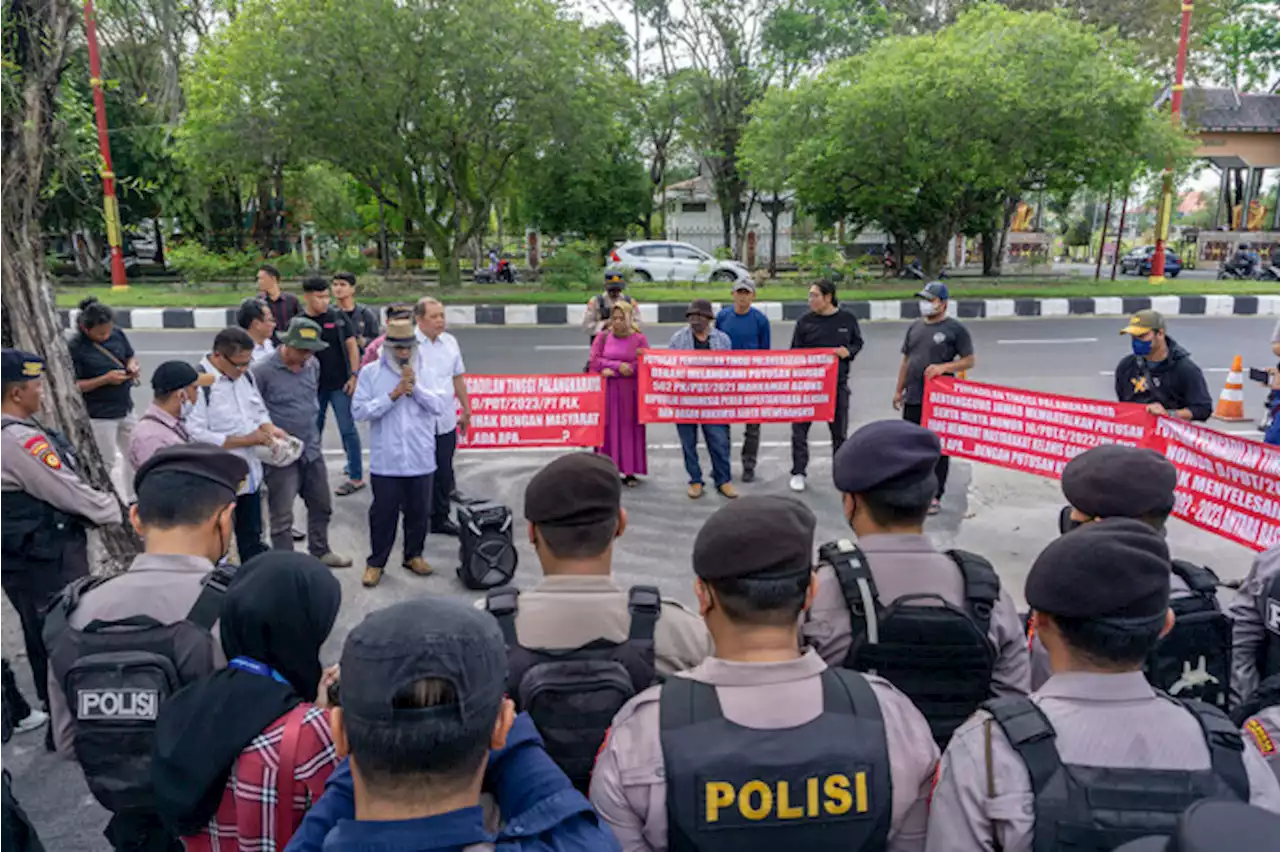 Tanah Masih Dikuasai PT Adaro, Warga Desa Kelanis Murung Ngelurug ke Pengadilan