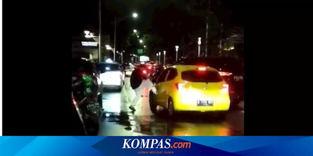 Terjadi Lagi Pengemudi Fortuner Arogan, Tabrak dan Ancam Sopir Taksi Online