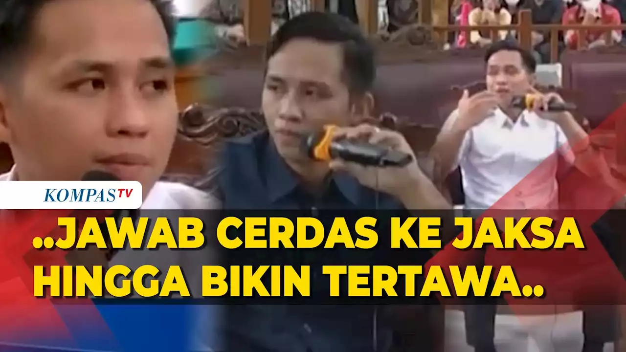 Lihat Lagi 5 Momen Eliezer Jawab Cerdas Jaksa Hingga Bikin Ketawa Pengunjung Sidang