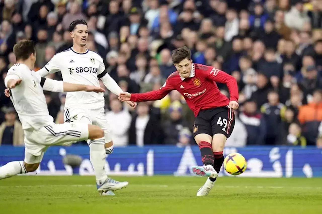 El video del gol de Alejandro Garnacho en la victoria de Manchester United ante Leeds United, por la Premier League