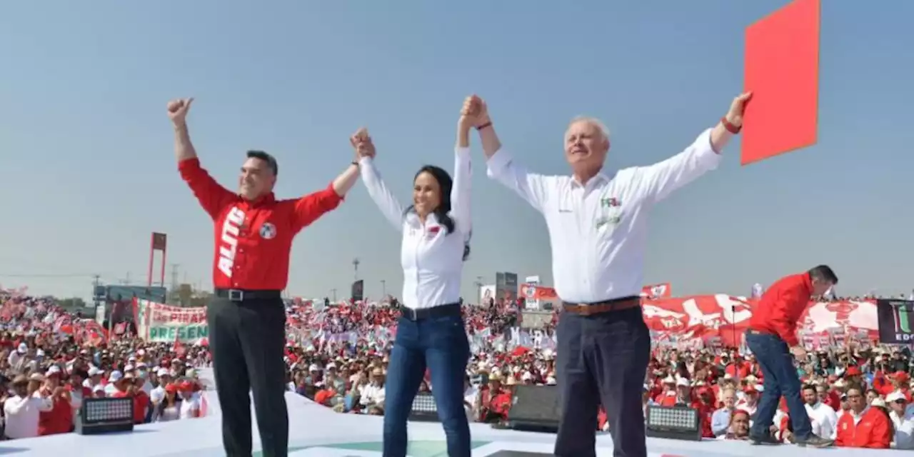 Elecciones 2023: Alejandra del Moral cierra precampaña ante miles de priistas