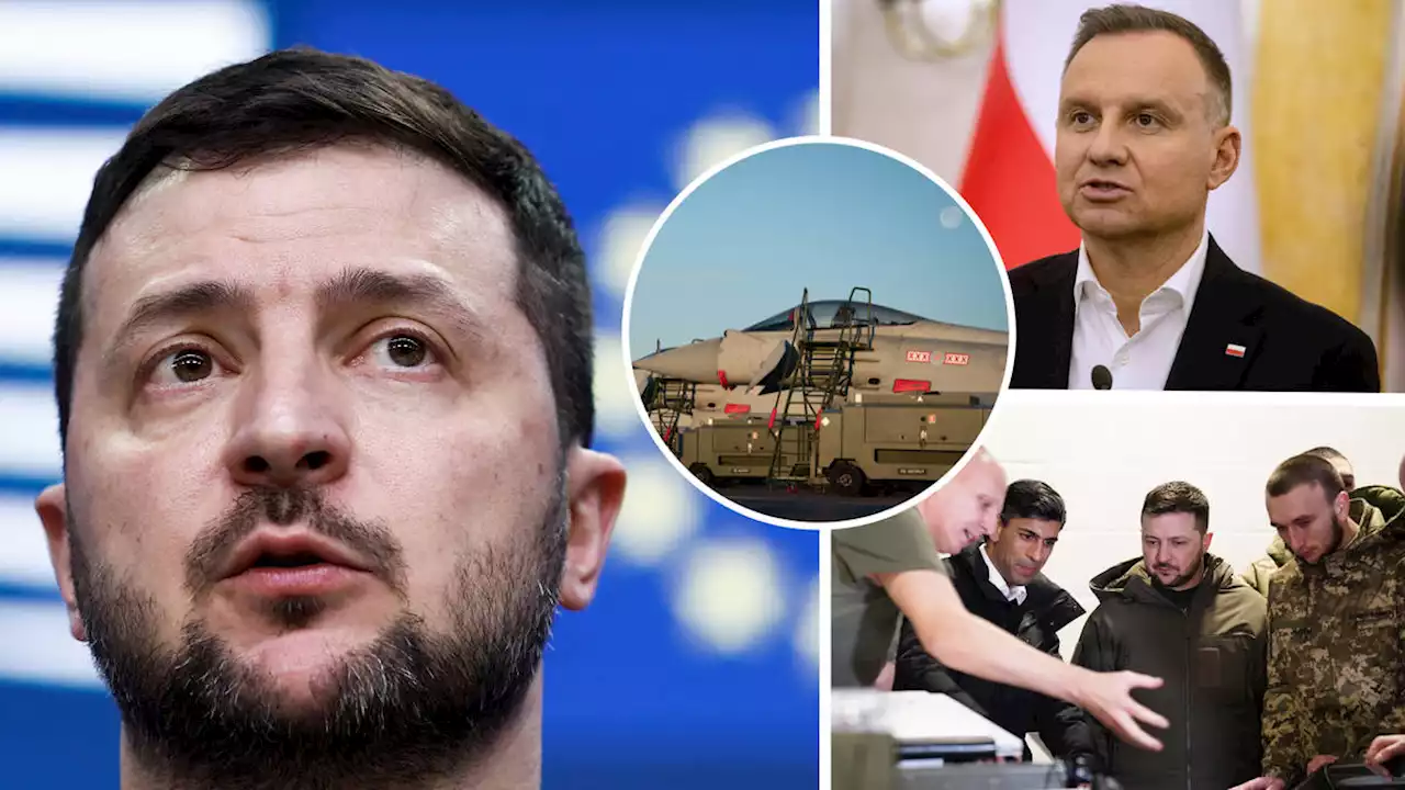 Polish President warns sending planes to Ukraine would cause 'serious' problems casting doubt on Zelenskyy's jet dream