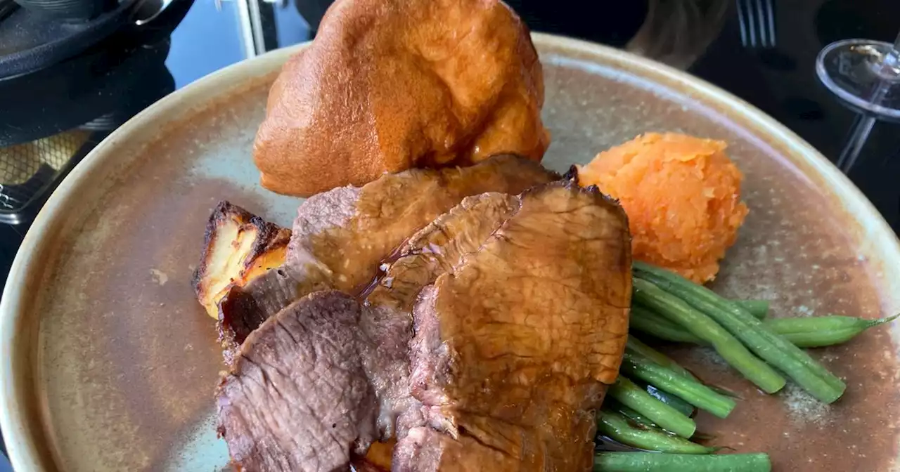 Leeds restaurant serving Sunday roast with stunning rooftop views