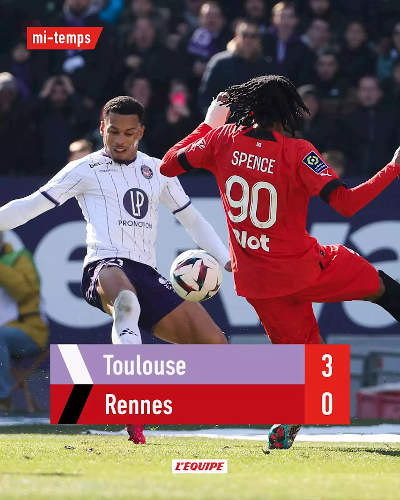 Toulouse - Rennes en direct, Ligue 1 Uber Eats (12/02/2023)