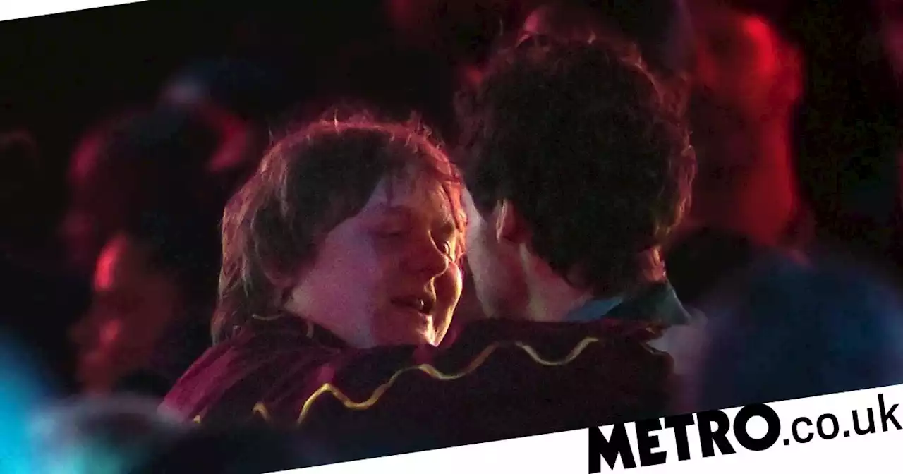 Harry Styles celebrates cleaning up at Brits with kiss from Lewis Capaldi