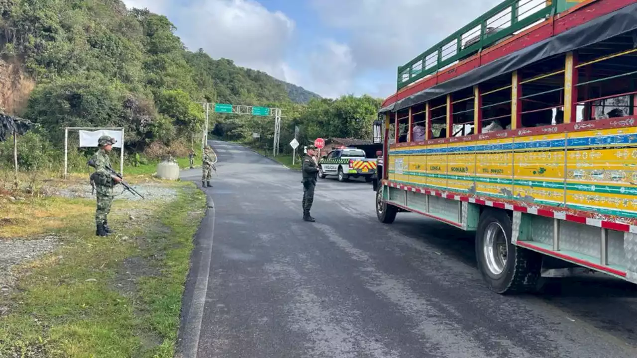 Fuerza pública invita a comerciantes a retomar actividades en Nariño, Antioquia