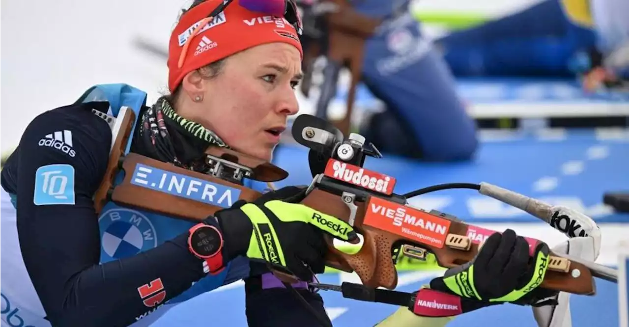 Biathlon-WM: Herrmann-Wick holt WM-Silber hinter Simon