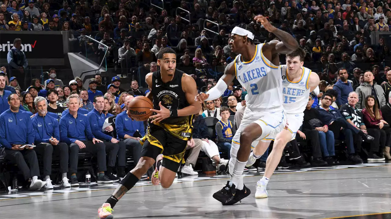 Warriors Observations: Jordan Poole's Late Surge Not Enough in Loss to Lakers