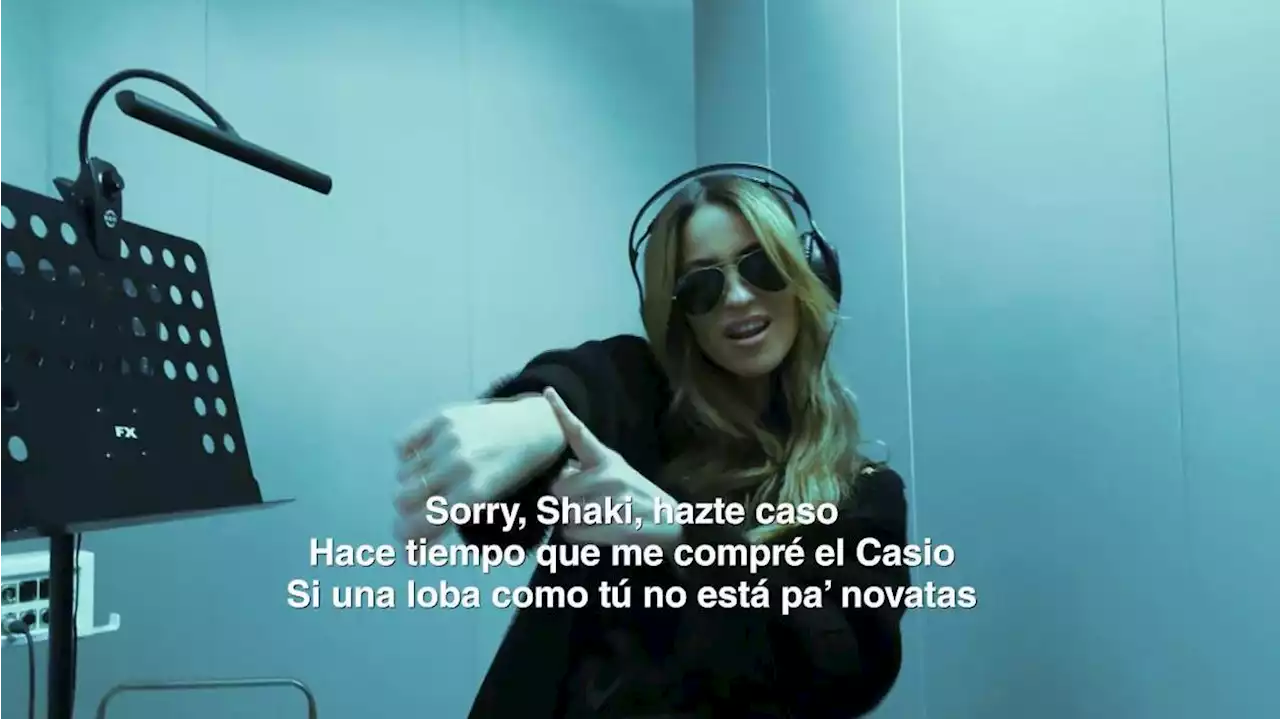 'Fiesta' crea la canción de Clara Chía y la pone a todo volumen frente a la casa de Shakira