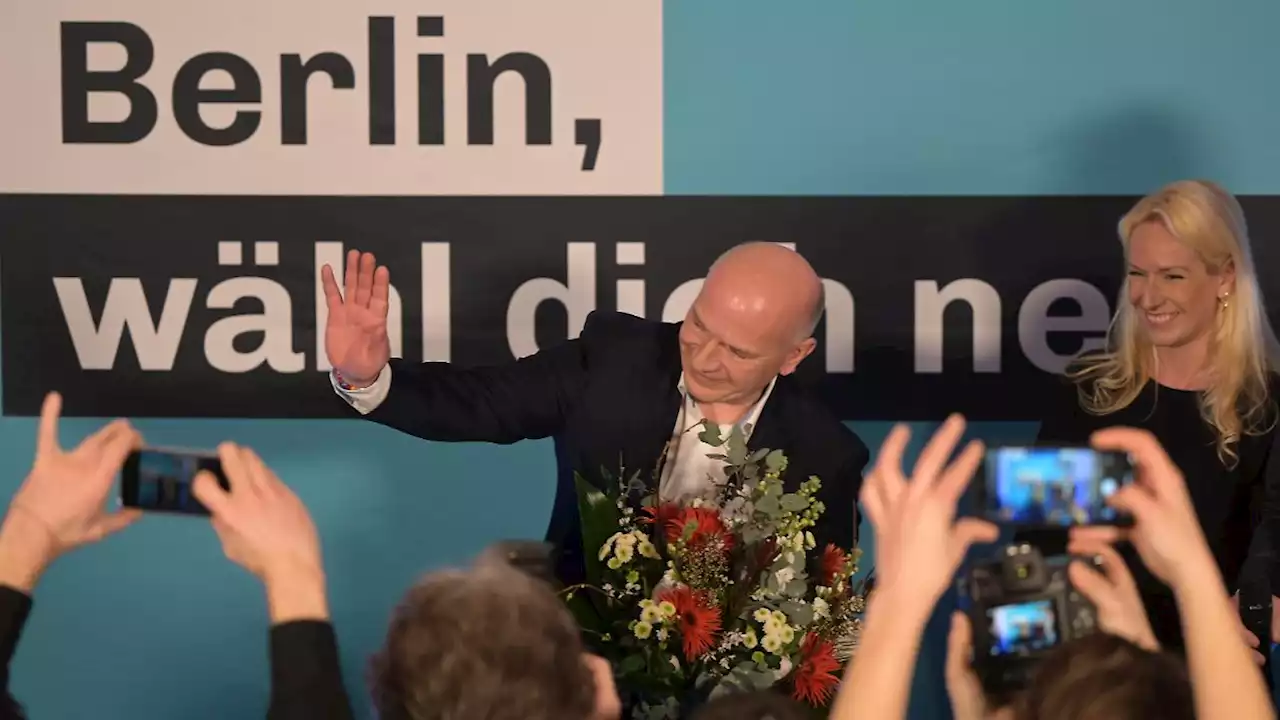 CDU klarer Sieger, Giffeys SPD rutscht ab