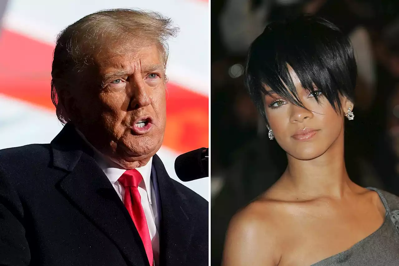 Trump fumes Rihanna has ‘NO TALENT’ ahead of Super Bowl halftime show