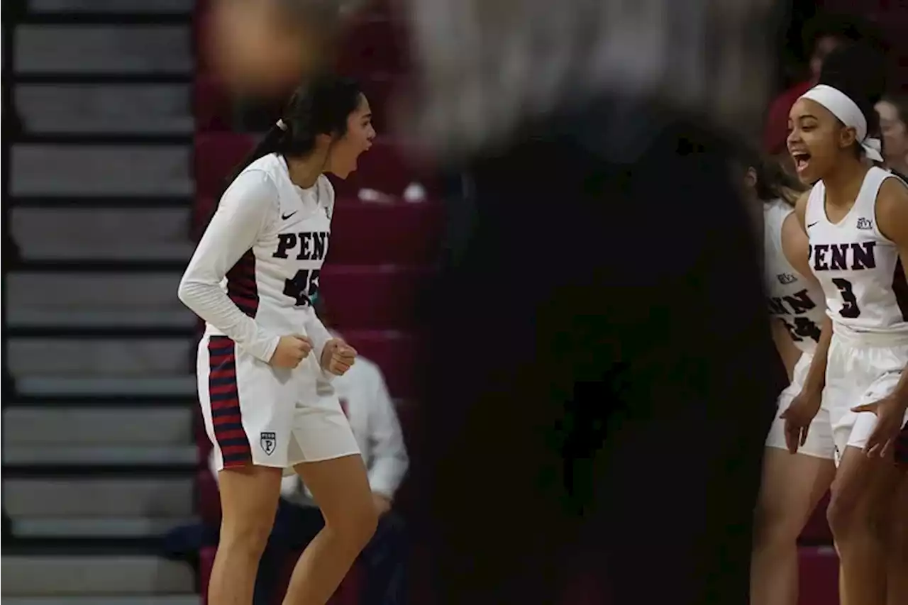 Kayla Padilla and Simone Sawyer power Penn past Harvard at the Palestra