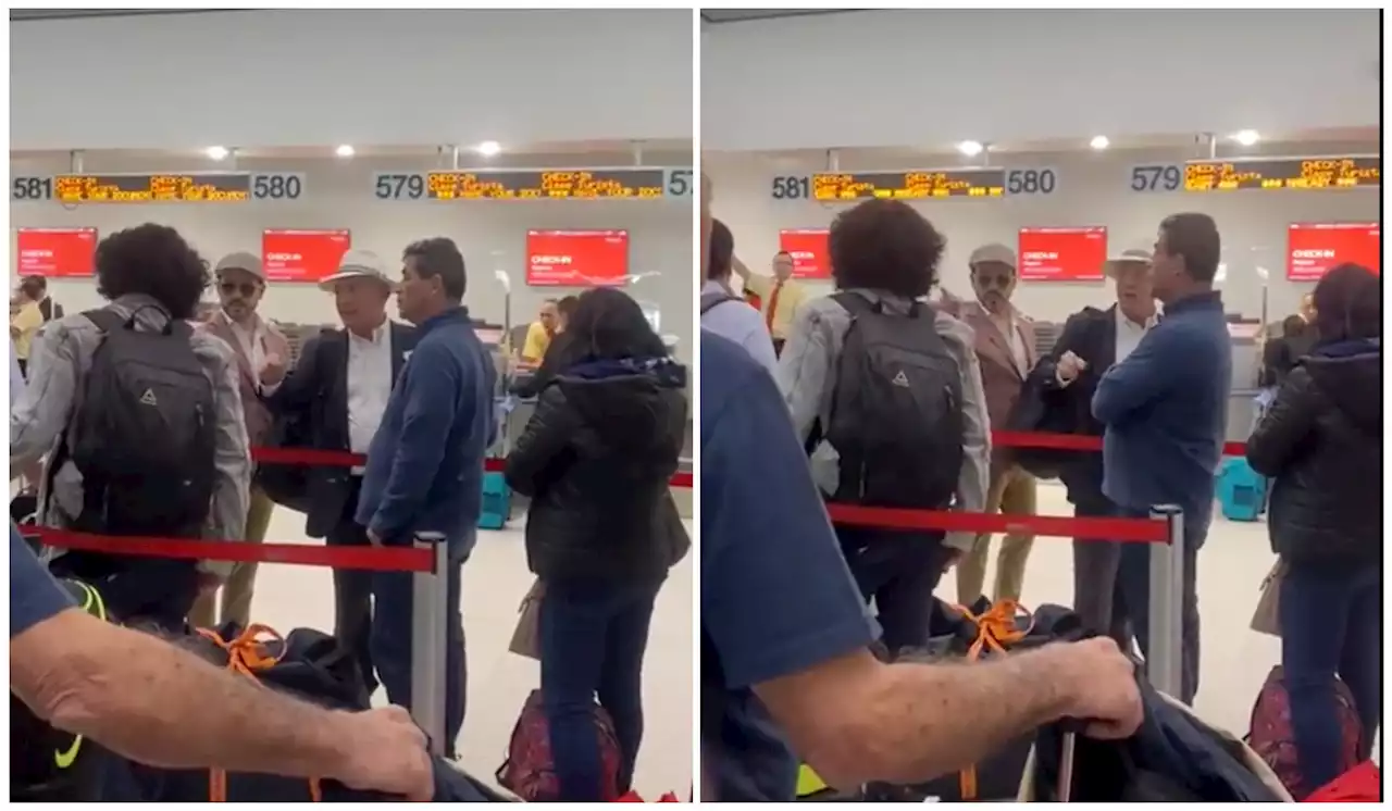 Álvaro Uribe 'desarmó' a joven en aeropuerto y frenó a Abelardo De la Espriella por metido - Pulzo